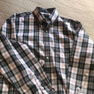 Men’s Plaid Long sleeved shirt